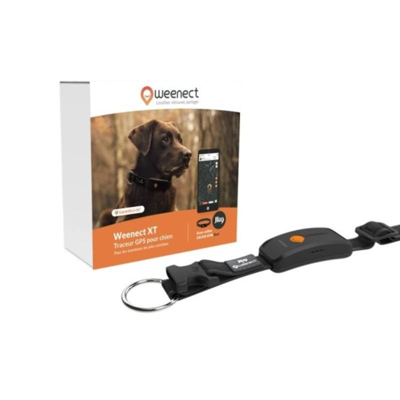 GPS Weenect XT pour chien Noir - JungleVet