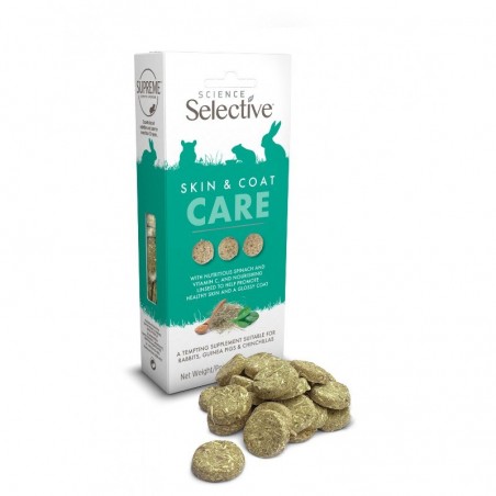 Science Selective Friandises Skin and Coat Care 4 x 100 g - JungleVet