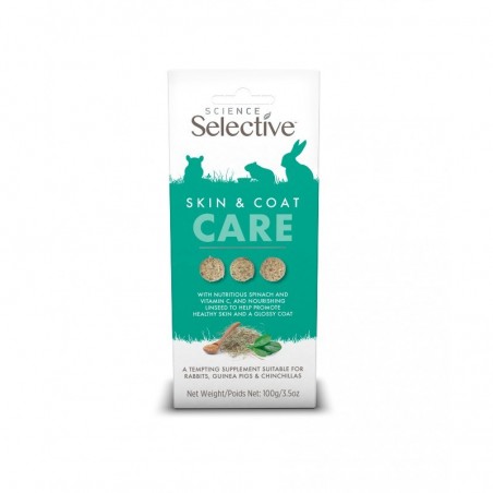 Science Selective Friandises Skin and Coat Care 4 x 100 g - JungleVet