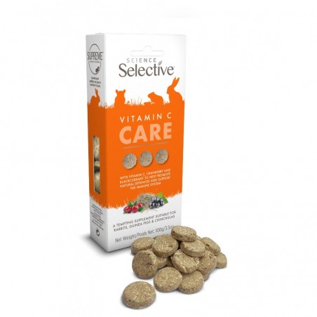 Science Selective Friandises Vitamine C Care 4 x 100 g - JungleVet