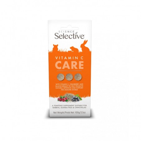 Science Selective Friandises Vitamine C Care 4 x 100 g - JungleVet