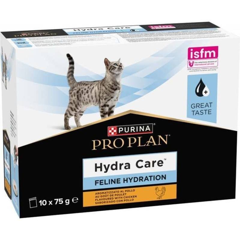 Pro Plan Hydracare Feline Hydration poulet 10 sachets de 75 g
