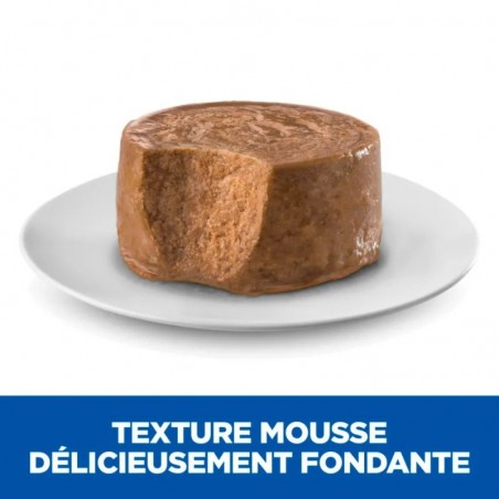 Hill's Science Plan Canine Adult 1 6 Small & Mini Boeuf Mousse 12 boîtes de 200 g - JungleVet