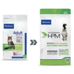 Veterinary HPM Adult Neutered&Entire Cat au saumon - JungleVet