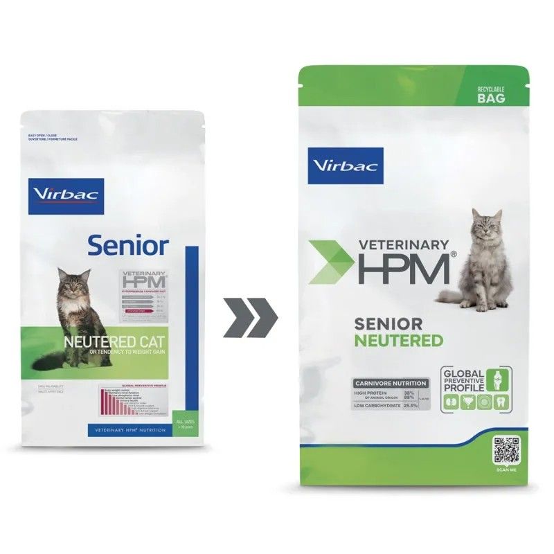 Virbac Veterinary HPM Senior Neutered Cat - JungleVet