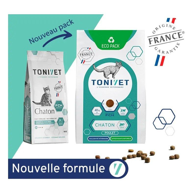 Tonivet Chaton Poulet - JungleVet