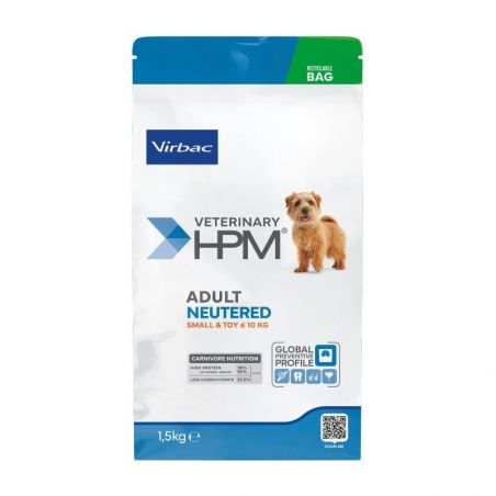 Virbac Veterinary HPM Adult Neutered Dog Small & Toy
