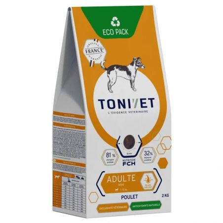 Tonivet Chien Adulte Mini poulet - JungleVet