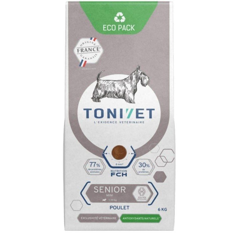Tonivet Chien Senior Mini Poulet - JungleVet