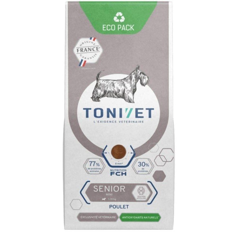 Tonivet Chien Senior Mini Poulet - JungleVet