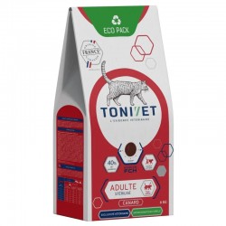 Tonivet Chat Adulte Stérilisé Canard sac de 6 kg - JungleVet