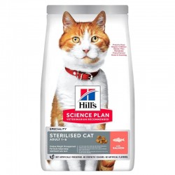 Hill's Science Plan Chat Adult Sterilised CatSaumon - JungleVet