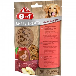 Friandises 8in1 Freeze Dried Meaty Treats Canard/Pommes sachet de 50 g - JungleVet