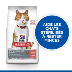 Hill's Science Plan Chat Adult Sterilised CatSaumon - JungleVet