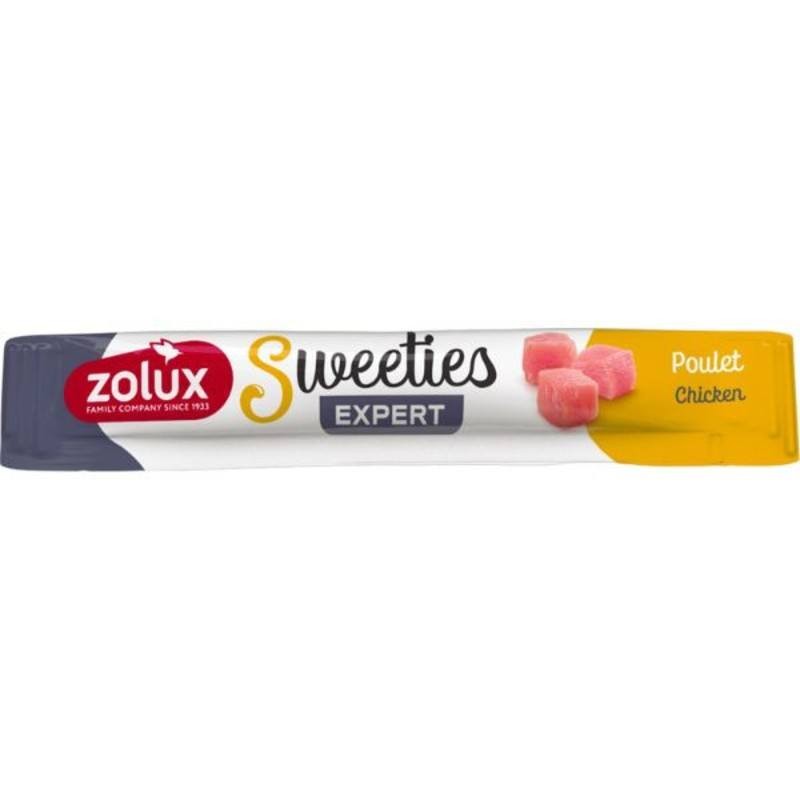 Friandises chat Zolux Sweeties au poulet - lot de 7 sticks - JungleVet