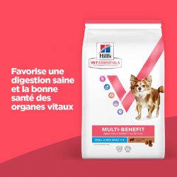 Hill's Vet Essentials Chien Multi Benefit Adult1+ S&M Agneau & Riz - JungleVet