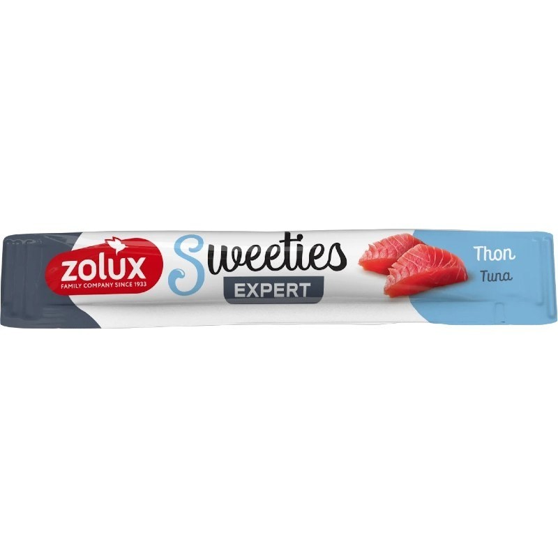 Friandises chat Zolux Sweeties thon - Lot de 7 sticks - JungleVet