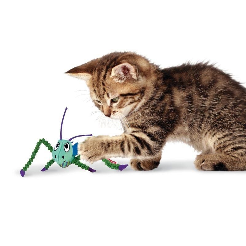 Jouet pour chat Kong Crackles Grasshopper - JungleVet