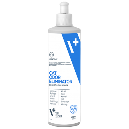 Vetexpert Cat Odor Eliminator pour chat flacon de 500 ml - JungleVet