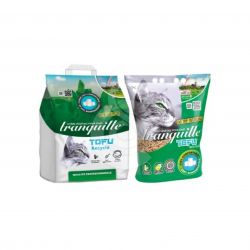 Litière compostable Tranquille Tofu recyclé - JungleVet