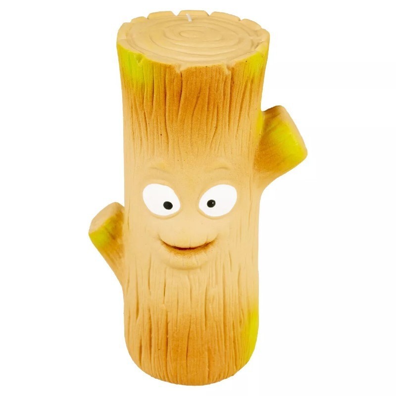 Jouet chien Silly tronc d'arbre en latex - JungleVet