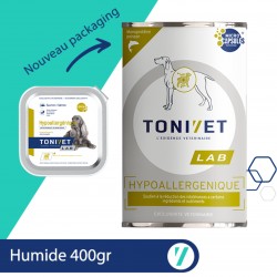 Tonivet Chien Hypoallergénique Saumon - 6 boîtes de 400 g - JungleVet