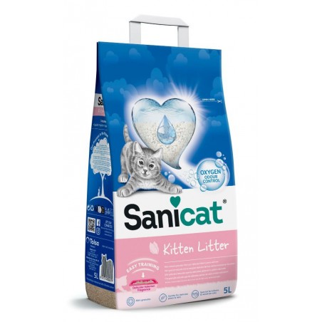 Litière Chatons Sanicat Kitten Litter - Sac de 5 L - JungleVet