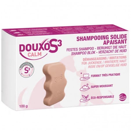 Douxo S3 Calm shampoing solide 100 g - JungleVet