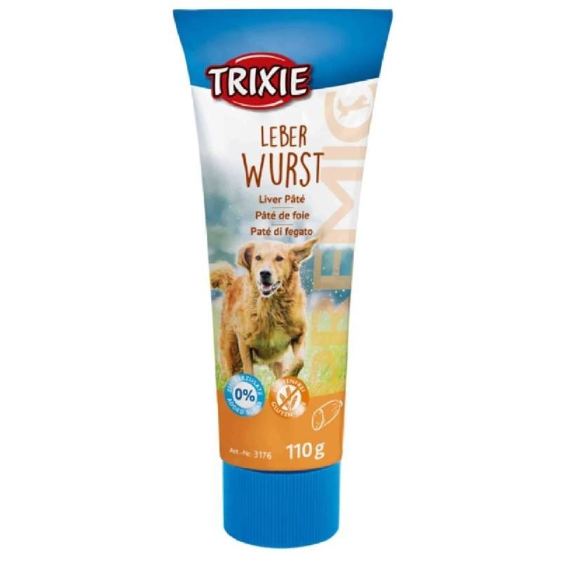 Trixie pâté de foie Premio pour chien - Tube de 110 g - JungleVet