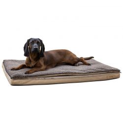 Matelas Kerbl Platin Ortho à mémoire de forme Beige et Marron - JungleVet