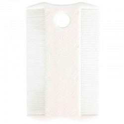 Peigne à puces sans manche en plastique - JungleVet