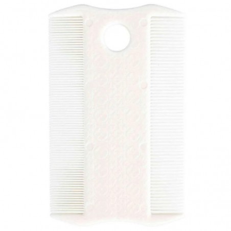 Peigne à puces sans manche en plastique - JungleVet