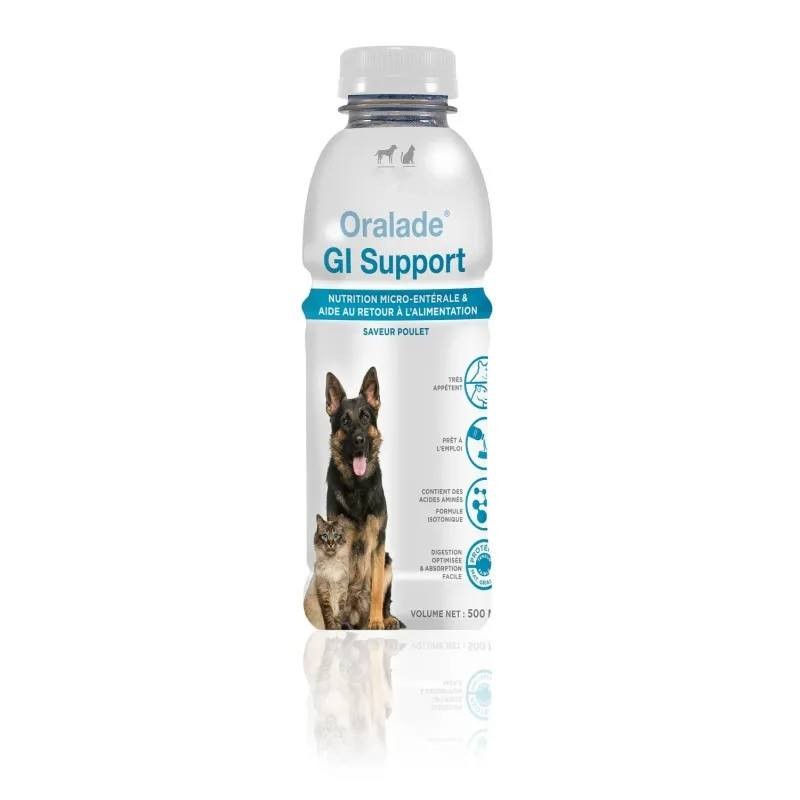 Oralade GI Support - Bouteille de 500 ml - JungleVet