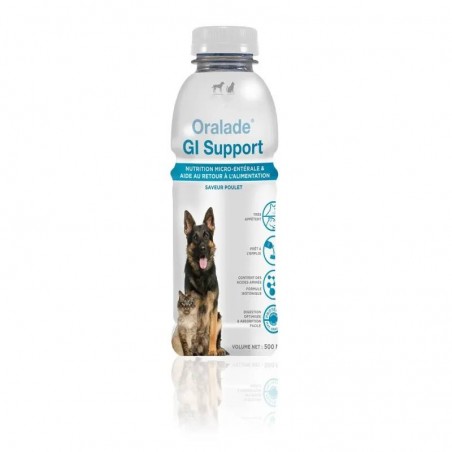 Oralade GI Support - Bouteille de 500 ml - JungleVet