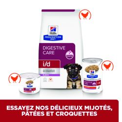 Hill's Prescription Diet I/D Digestive pour chiot au poulet - JungleVet