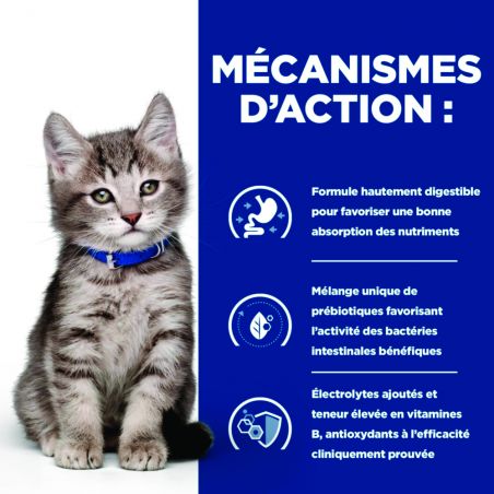 Hill's Prescription Diet kitten I/D Digestive Poulet - 12 sachets de 85 g - JungleVet
