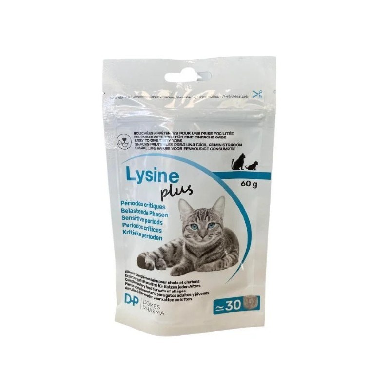 Lysine Plus - Sachet de 30 boulettes - JungleVet