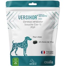 Versikor 1250 chews pour chien - Sachet de 45 bouchées - JungleVet