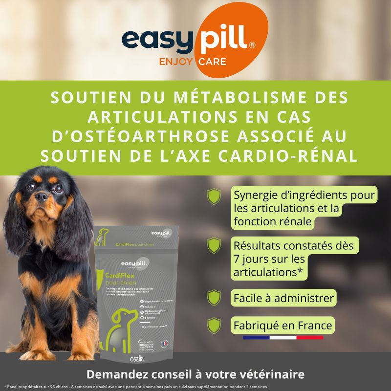 Osalia Easypill Cardiflex pour chien - JungleVet