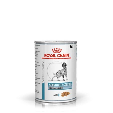 Royal Canin Veterinary Diet Dog Sensitivity Canard - 12 boîtes de 410 g