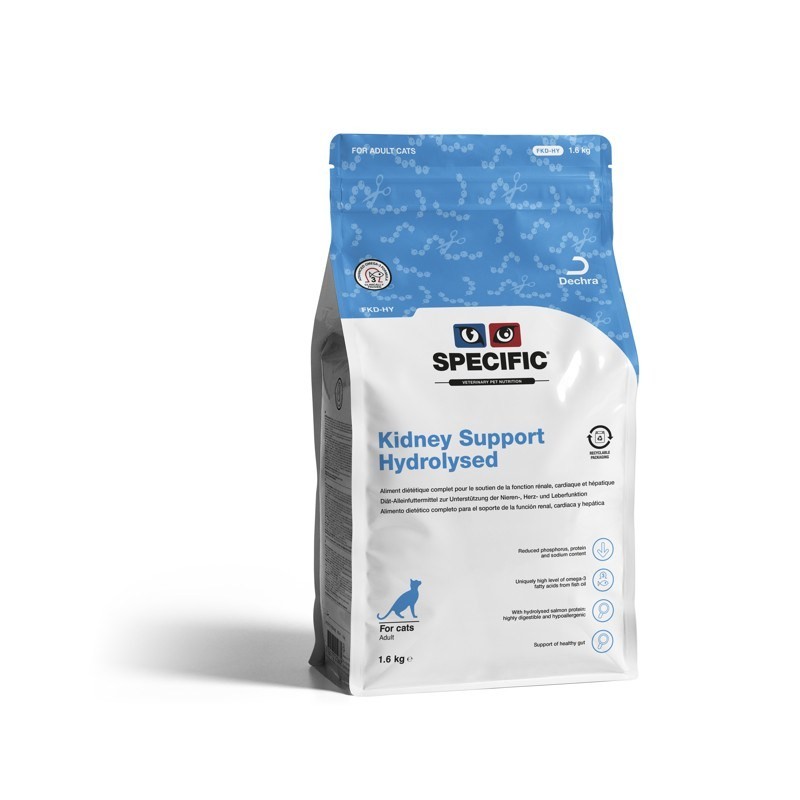 Specific FKD HY Kidney Support Hydrolysed - Sac de 1,6 kg - JungleVet