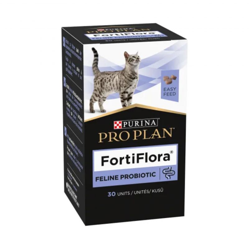 Pro Plan Fortiflora probiotiques pour chat - JungleVet