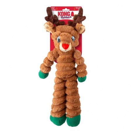 Jouet pour chien Kong Holiday Shakers Crumples Reindeer - JungleVet