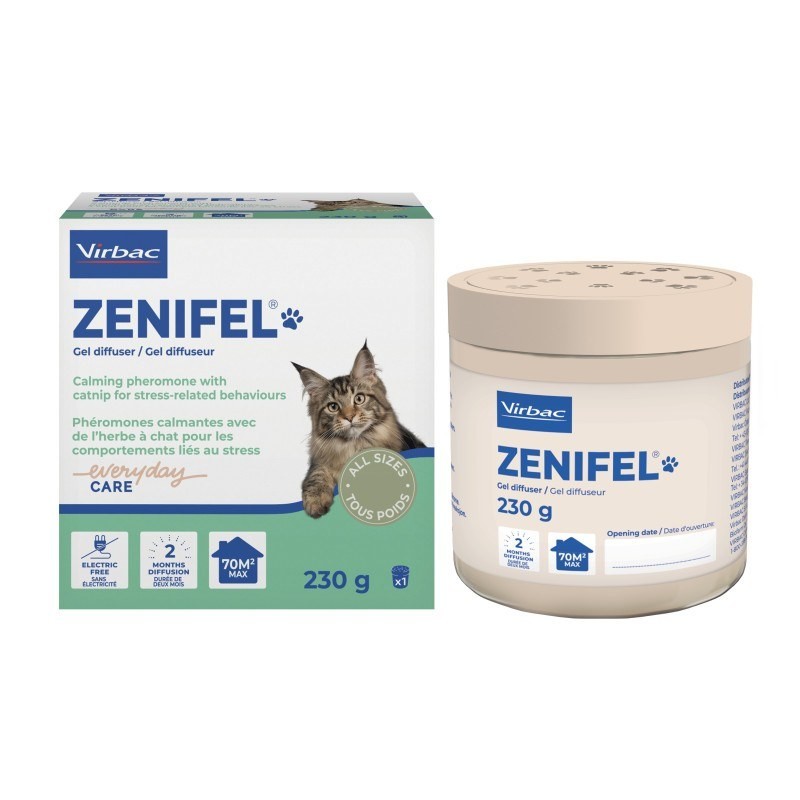 Zenifel Gel diffuseur - Pot de 230 g - JungleVet
