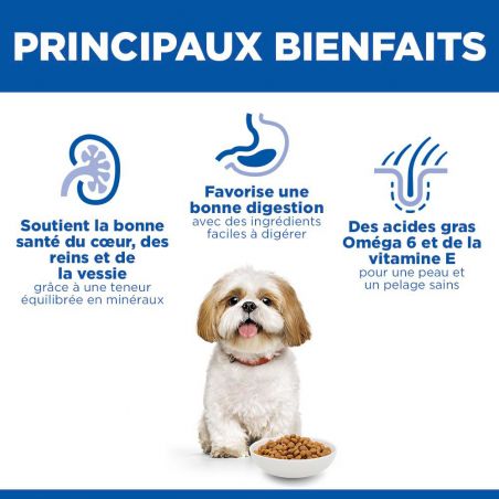 Hill's Science Plan Mature adult 7+Small & Mini pour chien au poulet - JungleVet