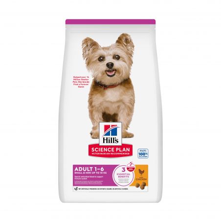 Hill's Science Plan Adult Small & Mini pour chien au poulet - JungleVet