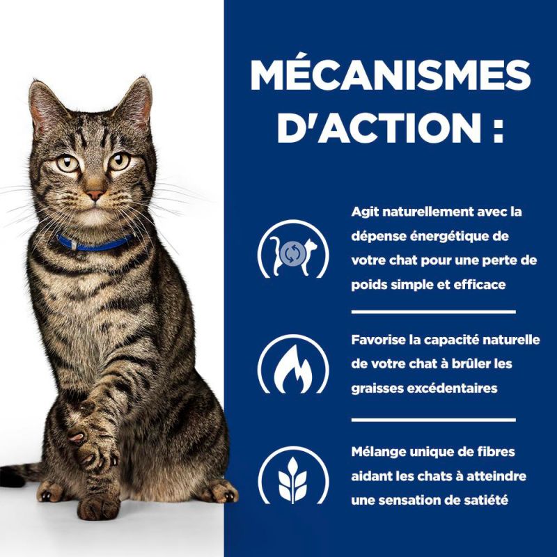 Hill's Prescription Diet Metabolic Weight and Diabetes Management pour chat au Poulet - JungleVet