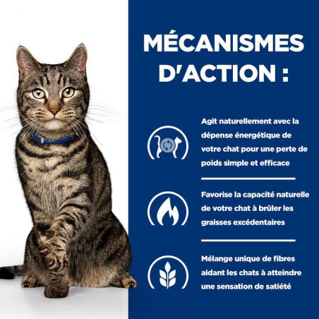 Hill's Prescription Diet Metabolic Weight and Diabetes Management pour chat au Poulet - JungleVet