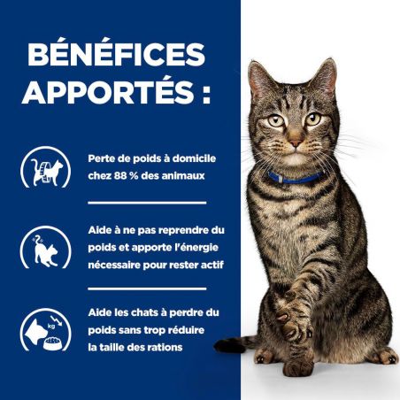 Hill's Prescription Diet Metabolic Weight and Diabetes Management pour chat au Poulet - JungleVet