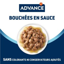 Advance Chat Adult Sterilized Poisson Sachet Repas - 12 x 85 g